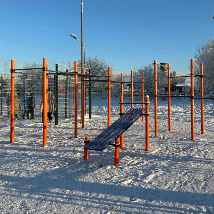 В Березовке завершено строительство новой спортивной площадки, а точнее – школьного стадиона