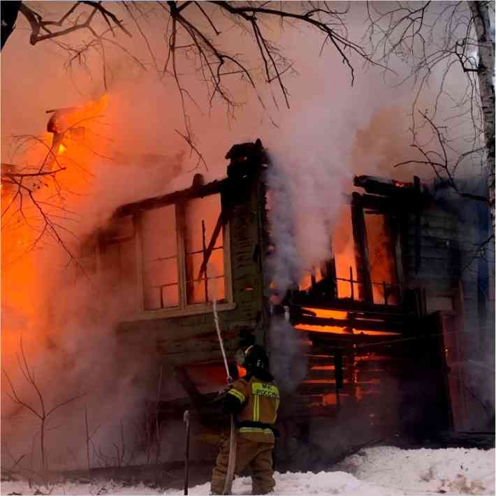 Информация о произошедших пожарах и проведенной профилактической работе за  31 января 2023 года